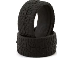 1/28 Rear Treaded Rubber Touring Tires (2) (Super Soft) photo