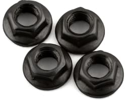 4x5.5mm Stainless Steel Wheel Nuts (Black) (4) photo