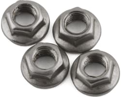 4x5.5mm Stainless Steel Wheel Nuts (Silver) (4) photo