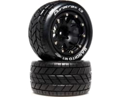 Bandito MT Belted 2.8 Mounted F/R .5 Offset Black (2) photo