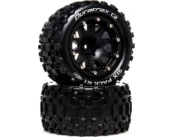 Six Pack MT Belted 2.8 Mounted F/R .5 Offset Black (2) photo