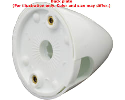 Yellow 2-1/2 Inch 2-Blade Spinner photo