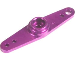 Machined Aluminum Servo Arm: Fut Purple photo