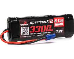 SPEEDPACK2 7.2V 3300MAH 6 CELL NiMh FLAT EC3 photo