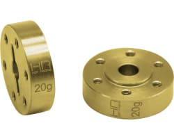 Brass Enduro Beadlock with 20g pin drive adapter EDR photo