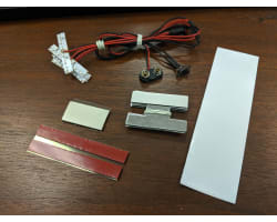 Led Strip Lights - White Front Red Rear photo