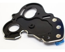 Aluminum Dual Motor Heat Sink Motor Mount Plate - TRA E-Revo photo