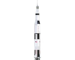 1/100 Saturn V Flying Model Rocket Kit photo