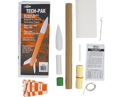 Tech-Pak Scratch Build Flying Model Rocket Kit photo