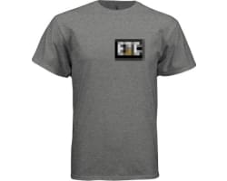 Large Iron Kitten logo shirt - grey photo