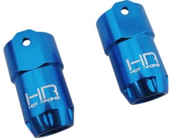 Blue Aluminum Rear Axle Lock-Out (2) for ECX Temper photo