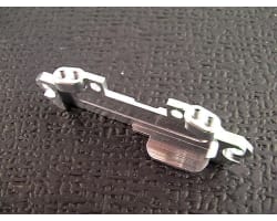 Silver Aluminum Front Shock Mount Evo photo