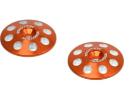 1/8 Buggy XL Wing Buttons 22mm 2 Orange photo