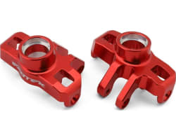 Arrma Typhon/Granite Grom Aluminum Hd Steering Knuckles (Red) (2 photo