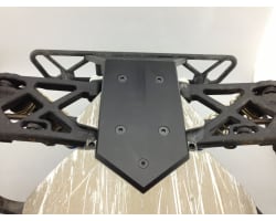 Black Delrein Rear Skid Plate: Losi 5ive MINI WRC photo