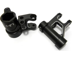 Black Aluminum Steering Servo Saver Bell Crank 5 T Wrc photo