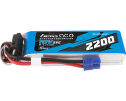 11.1V 1300mAh 3S 25C G-Tech Smart LiPo: EC3 photo