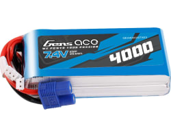 Gens Ace Receiver 4000mah 2s Battery with Ec3 photo