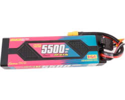 7.6V 5500mAh 2S 100C LiHV TRX battery XT60 photo