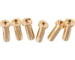 5.0mm bullet connector 6 pieces photo