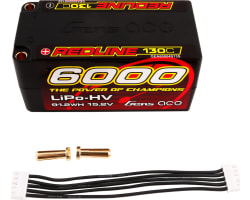 Redline 4S1P HV 15.2V 6000mAh Shorty Battery photo