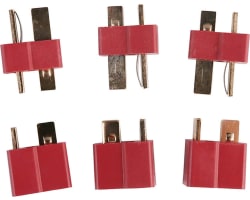 Deans T Male & Female Plug 3 Pairs photo