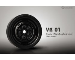 1.9 Vr01 Beadlock Wheels Black 2 photo