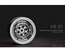 1.9 Vr01 Beadlock Wheels - chrome (2) photo