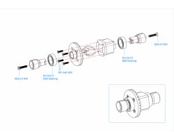 Aluminum Differential Locker Spool Grom photo