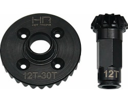 30/12T Steel Helical Diff Ring/Pinion Rear Gear Set GROM photo