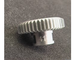 41t 64p Hard Anodized Aluminum Pinion Gear photo