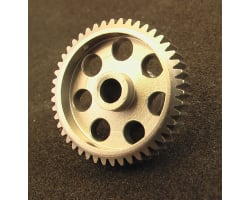 46t 64p Hard Anodized Aluminum Pinion Gear photo