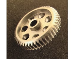 49t 64p Hard Anodized Aluminum Pinion Gear photo