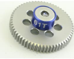 61t 64p Hard Anodized Aluminum Pinion Gear photo