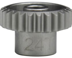 24t 48p Hard Aluminum Pinion Gear 1/8 photo