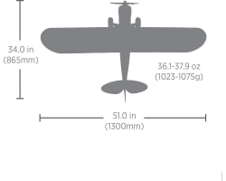 Carbon Cub S 2 1.3m Cleetus Mcfarland Special Edition Bnf Basic photo