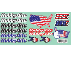 Hobby Etc Patriot Decal P photo