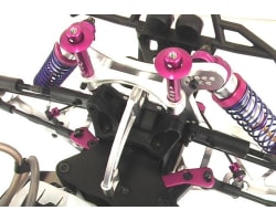 Purple Aluminum Swivel Spring Loaded Body Posts HPI Hellfire photo