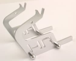 Silver Motorcycle Stand Kyosho MC photo