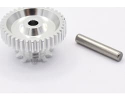 Main Gear and drive sprocket Silver photo