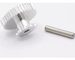 Main Gear and drive sprocket Silver photo