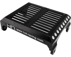 Aluminum Replica radiator Cover Black photo