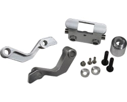 Silver Aluminum Racer Figure L & R Support photo