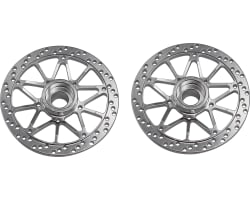 Silver Twin Star Front brake disk photo