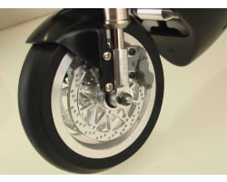 Silver Twin Star Front brake disk photo