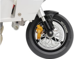 Front Brake Disc Gold Caliper HOR photo