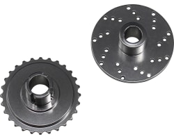 Rear Brake Disk & Main Sprocket Silv photo
