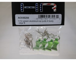 Silver bent Body Clips 22mm long .82mm wire (4) photo