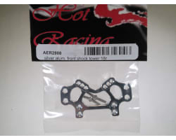 Silver Alum. Front Shock Tower 18R photo
