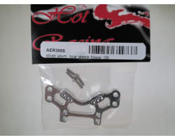 Silver Alum. Rear Shock Tower 18r photo